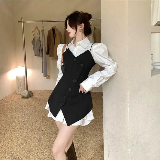 ÉLANA WAISTED LONG VEST