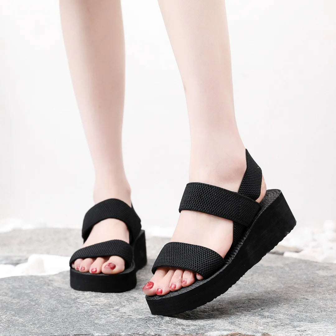 LUNÉA WEDGE SANDALS