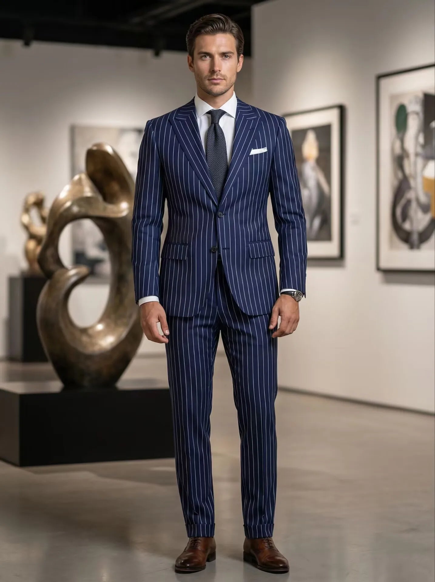 ASTOR PINSTRIPE SUIT