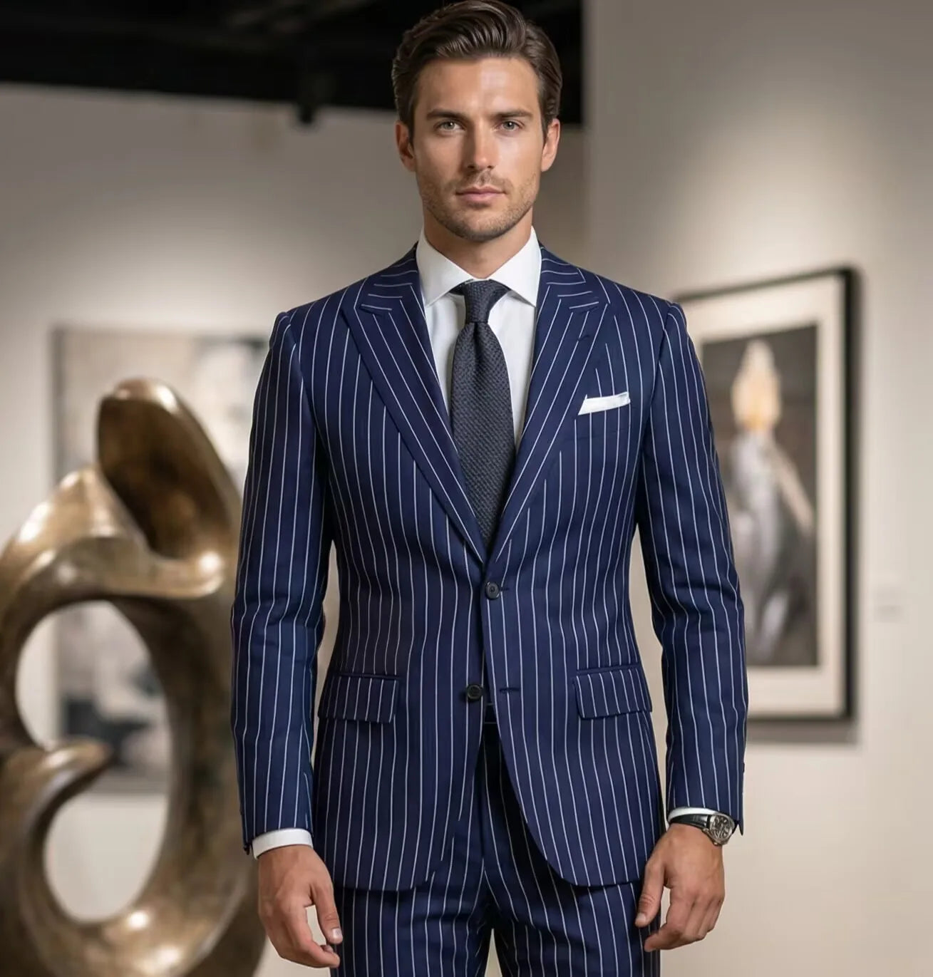 ASTOR PINSTRIPE SUIT