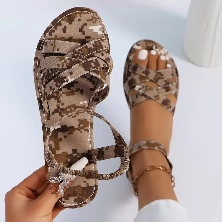 LUNARA ESSENTIAL FLAT SANDALS