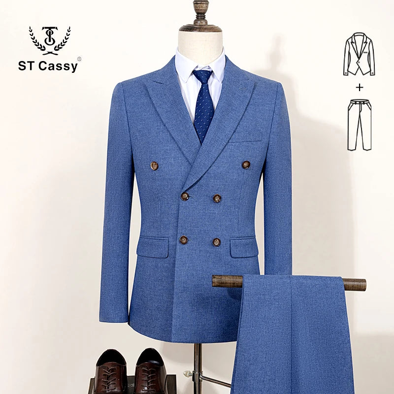 CASSIAN LUXURY TWO-PIECE SUIT