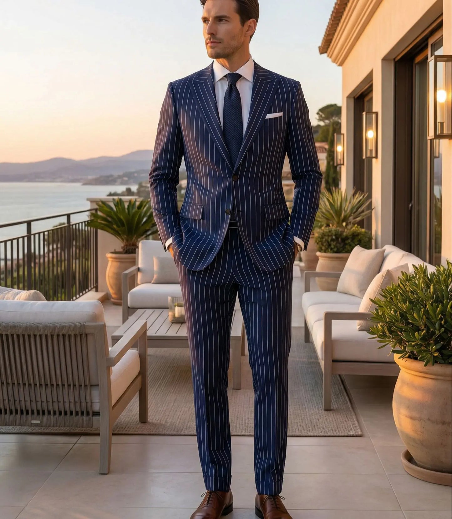 ASTOR PINSTRIPE SUIT