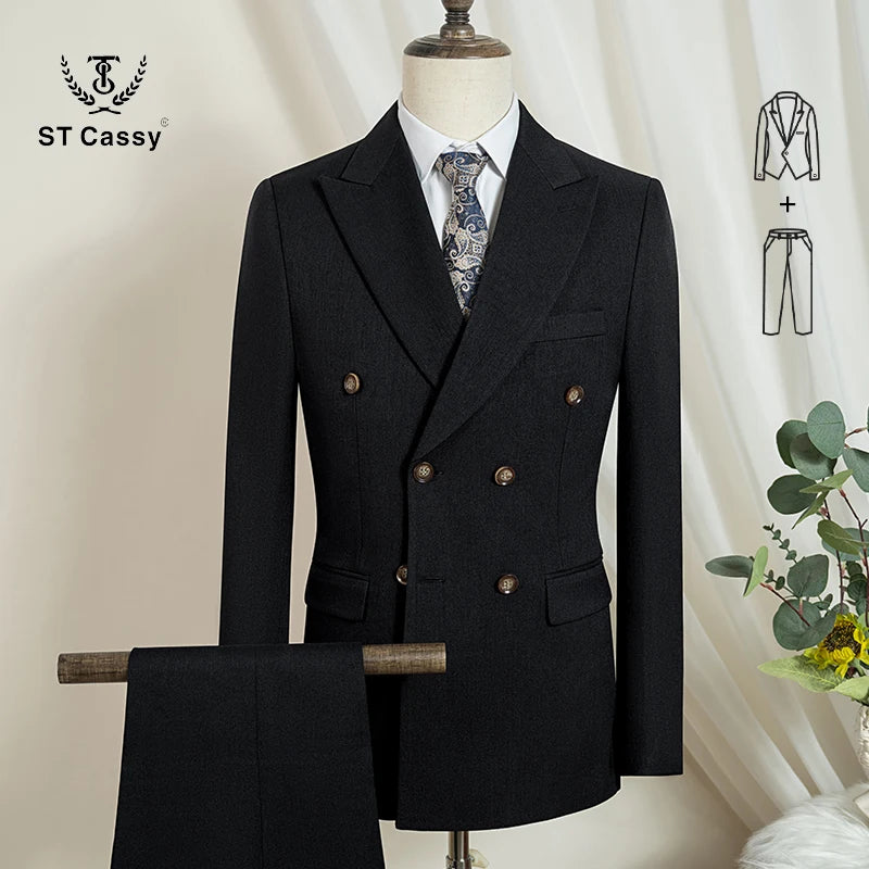 CASSIAN LUXURY TWO-PIECE SUIT