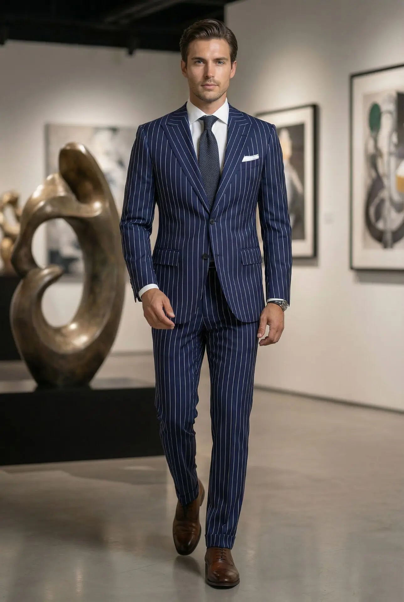 ASTOR PINSTRIPE SUIT