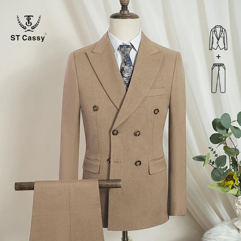 CASSIAN LUXURY TWO-PIECE SUIT
