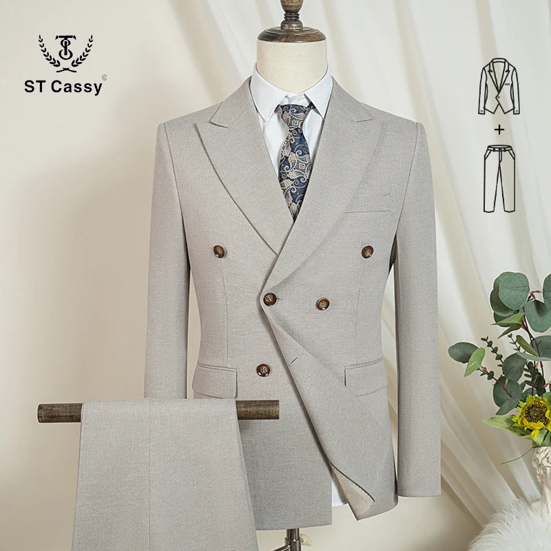 CASSIAN LUXURY TWO-PIECE SUIT