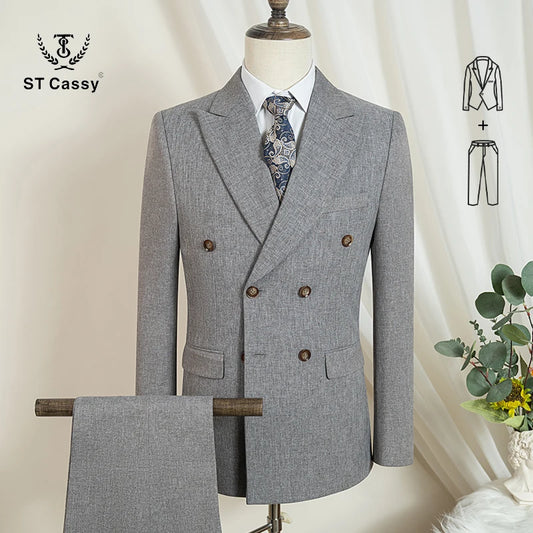 CASSIAN LUXURY TWO-PIECE SUIT