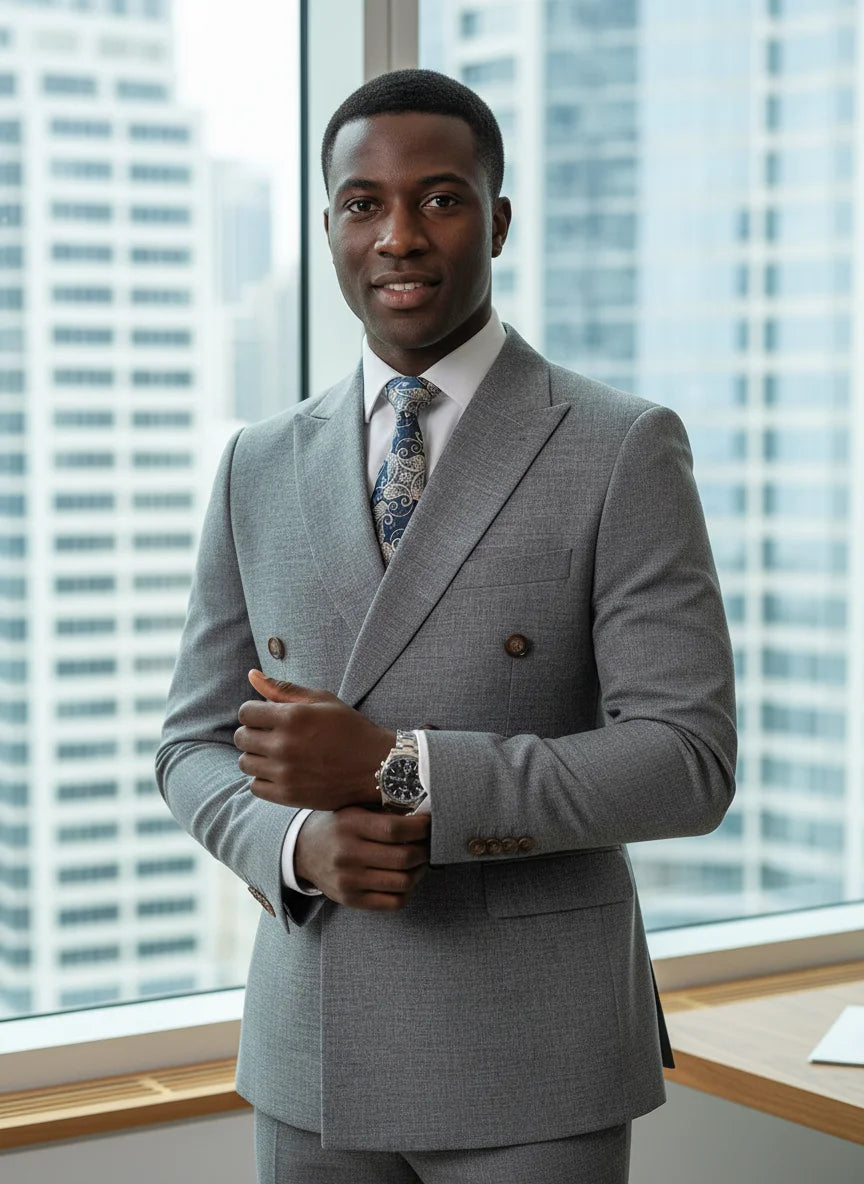 CASSIAN LUXURY TWO-PIECE SUIT
