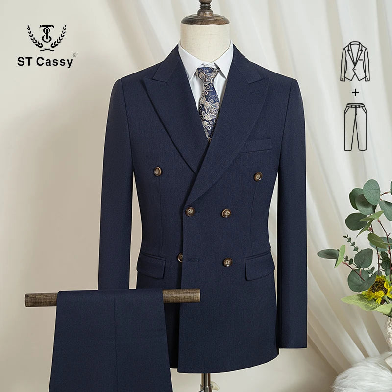 CASSIAN LUXURY TWO-PIECE SUIT